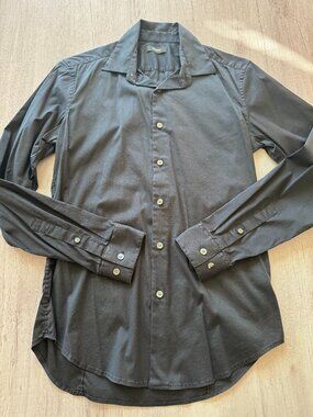 Theory Sylvain Precise 2 Stretch Shirt Eclipse Navy XS